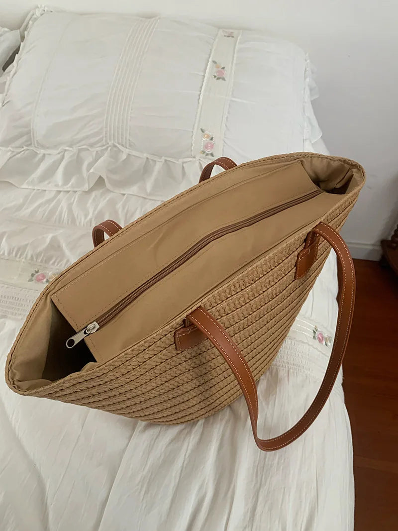 Sac Paille Luxe