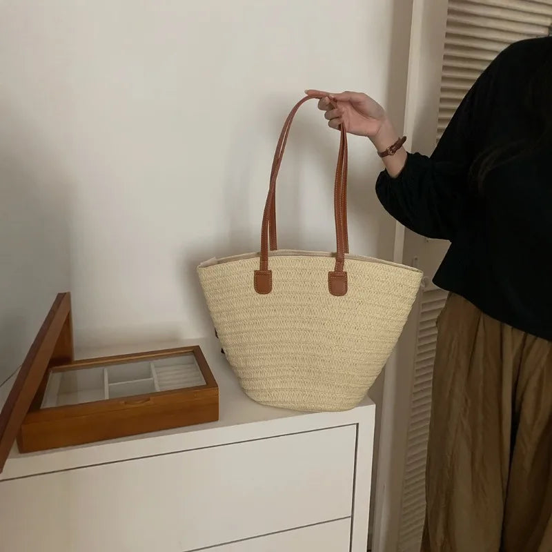 Sac Paille Luxe