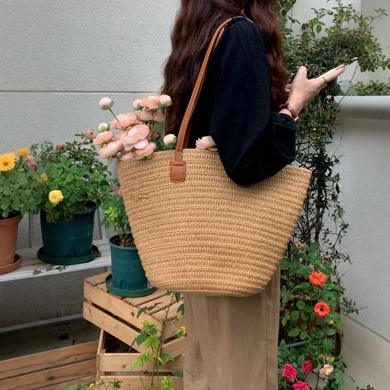 Sac Paille Luxe