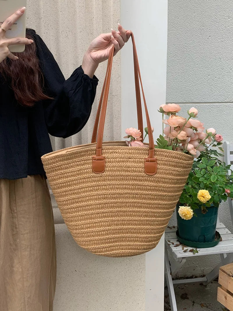 Sac Paille Luxe