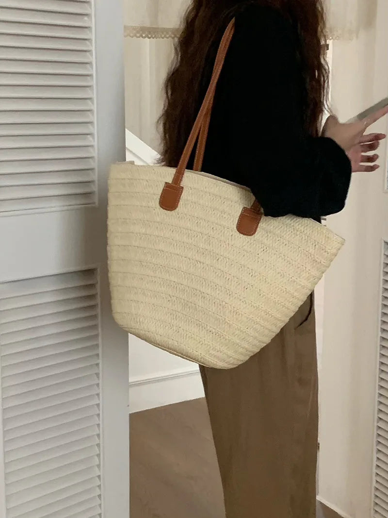 Sac Paille Luxe