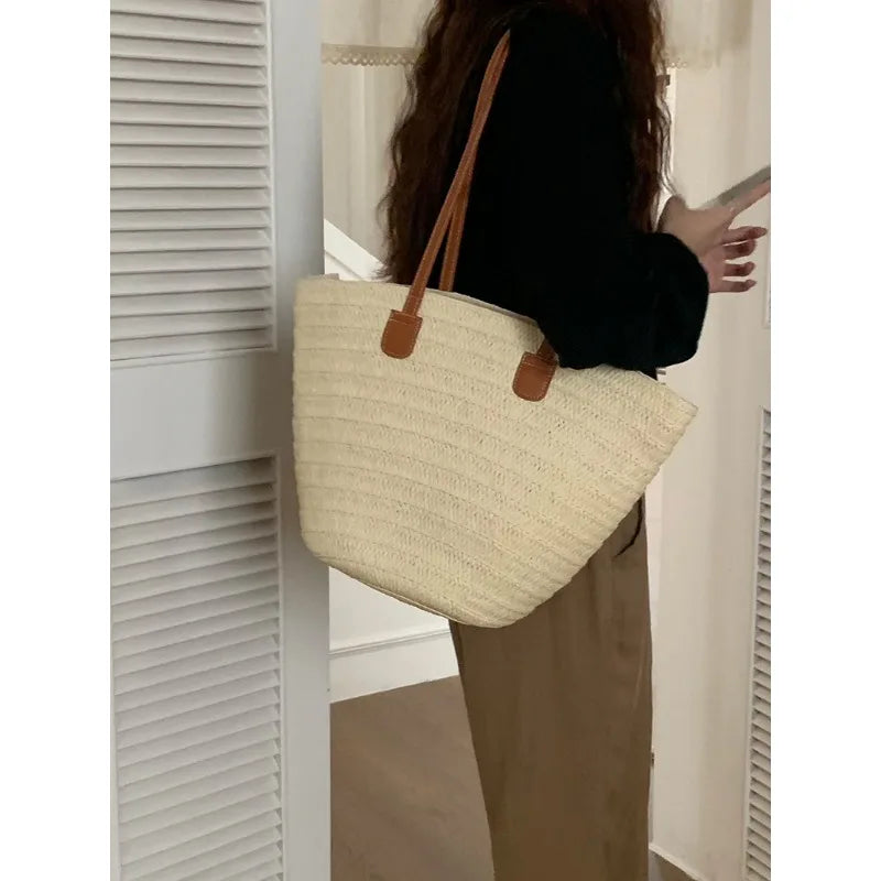 Sac Paille Luxe