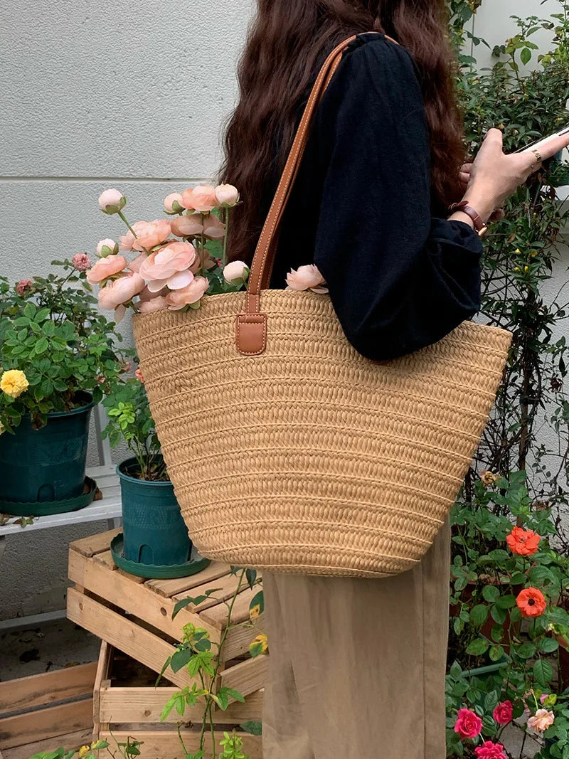 Sac Paille Luxe