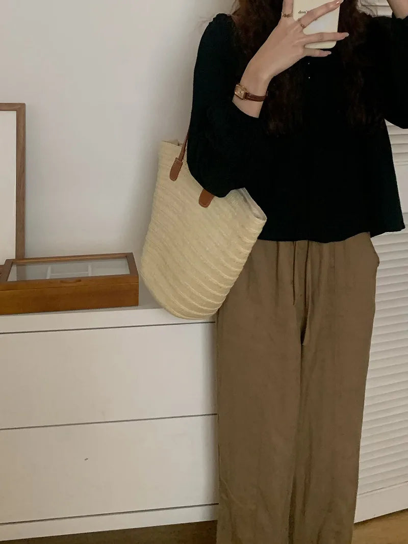Sac Paille Luxe