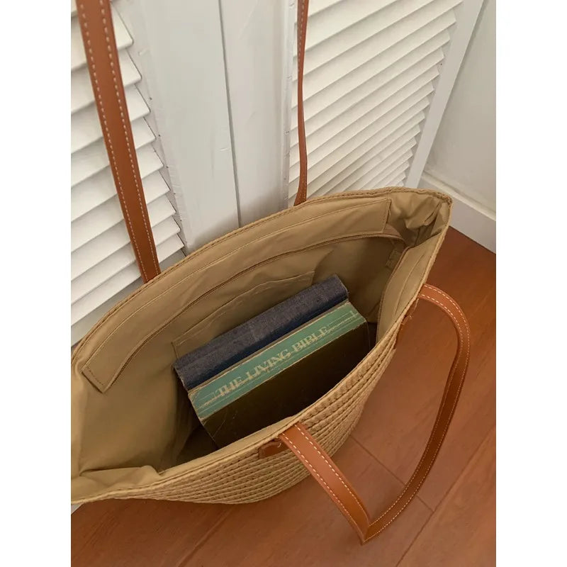 Sac Paille Luxe